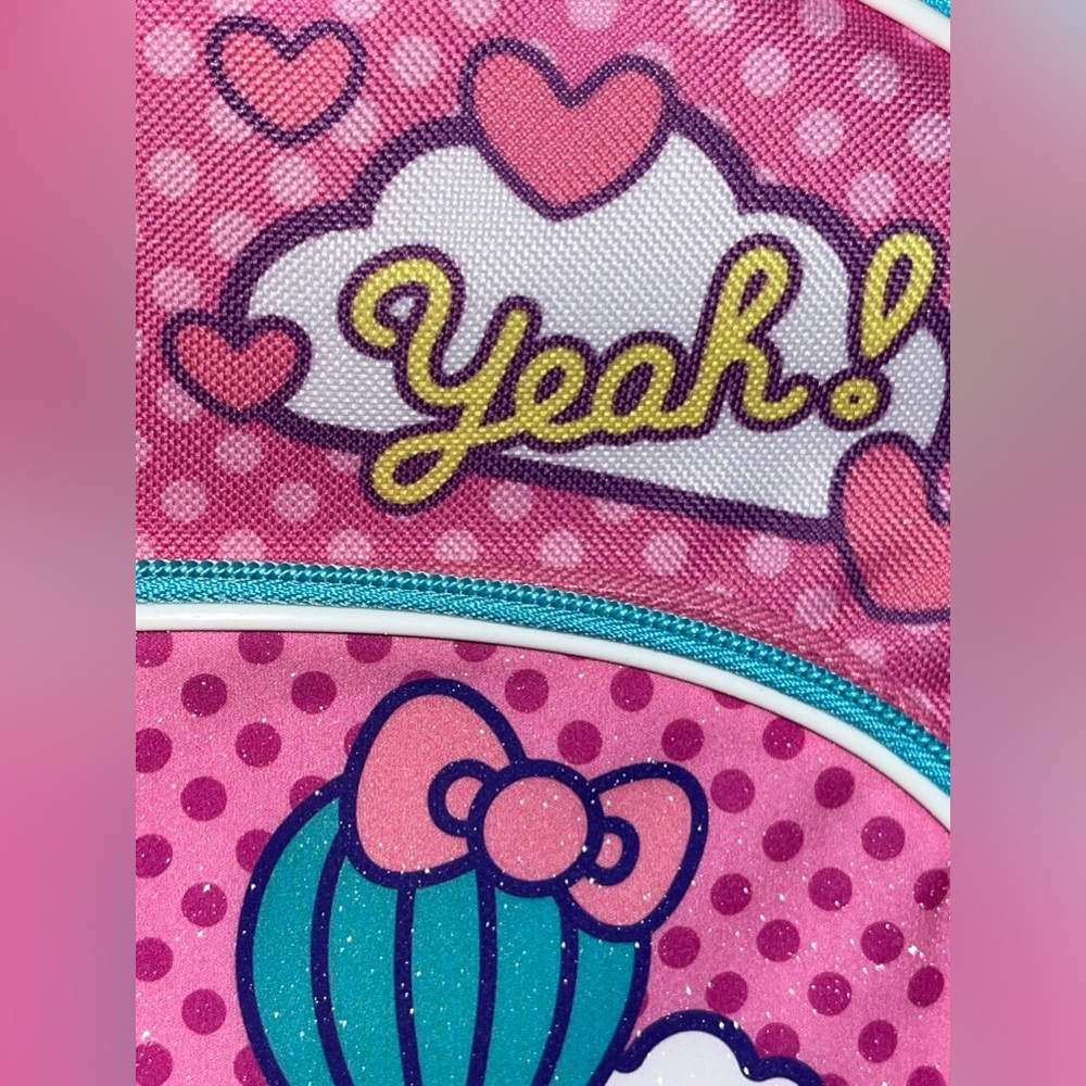 Hello Kitty Pink and Blue Backpack with pair of Headphone Set NEW NWT - Picture 4 of 11
